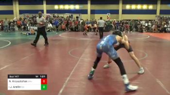 Match - Noah Krzysztofiak, Grindhouse Wrestling Club vs Jasper Arellin, Rio Rancho Rams