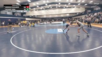 149 lbs Champ. Round 2 - Brendan Sholders, Franklin And Marshall vs Zachary Vera, New Jersey City University