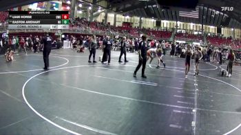 95 lbs Cons. Round 4 - Liam Horse, Cozad Wrestling Club vs Easton Arehart, Neligh Oakdale