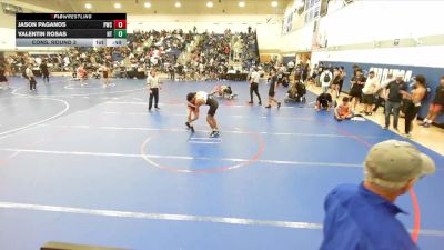 138 lbs Cons. Round 3 - Jason Paganos, Pounders Wrestling Club vs Valentin Rosas, North Torrance