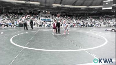 43 lbs Consi Of 16 #2 - Ray Harris, Husky WC vs Ellis Jerry, Rough Riders