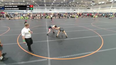 120 lbs Champ. Round 4 - Jackson Robbins, Unattached vs Donovan Quinn, St. Johns