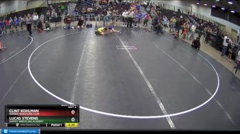 78 lbs Quarterfinal - Lucas Stevens, Summit Wrestling Academy vs Clint Kohlman, Dundee Wrestling Club