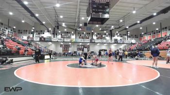 102 lbs Consi Of 8 #2 - McKinlee Dosh, Pryor MS Girls vs Susan Seltzer, Muldrow