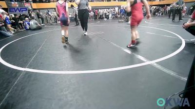 58 lbs Round Of 16 - Gunner Swain, Elgin Wrestling vs Conlan Robertson, Lions Wrestling Academy