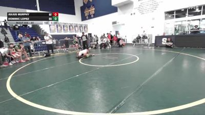 80 lbs Cons. Semi - Dominic Lopez, Monster Garage vs Julius Murphy, Mantanona TC