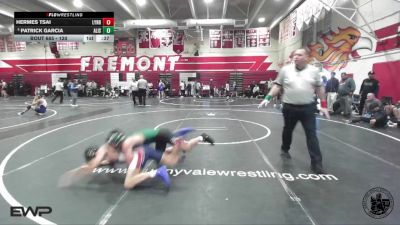 120 lbs Cons. Round 3 - Hermes Tsai, Lynbrook vs Patrick Garcia, Alisal