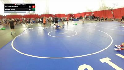 144 lbs Round 1 (8 Team) - Noah Plahitko, Roncalli B vs Espen Pitts, Mauston