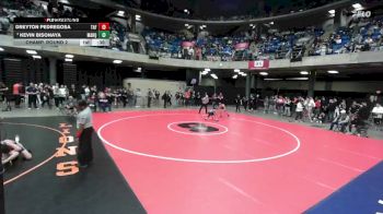 106 lbs Champ. Round 2 - Kevin Bisonaya, Chicago (Mt. Carmel) vs Dreyton Pedregosa, Taft
