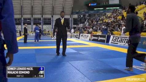 Kennedy Maciel vs Malachi Edmond IBJJF 2016 Worlds