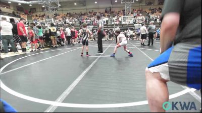 61 lbs Quarterfinal - Kody Allison, Lexington Wrestling Club vs Sage Robson, CacheWrestlingClub