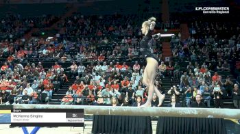 McKenna Singley - Beam, Oregon State - 2019 NCAA Gymnastics Regional Championships - Oregon State