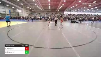 145 lbs Quarterfinal - Daniel Parker, NY vs Kolten Oborny, TX