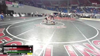 6A-106 lbs Champ. Round 1 - Theodore Vohs, Roosevelt vs Brandon Kojiro, Sunset