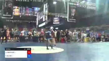 220 lbs Round Of 32 - Jacob Kaminski, Wisconsin vs Tyre Smith, Florida