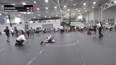 120 lbs Round 5 (6 Team) - Dylan Hetzel, Team Darkhorse vs Grayson Cisney, Palm City Thundercats