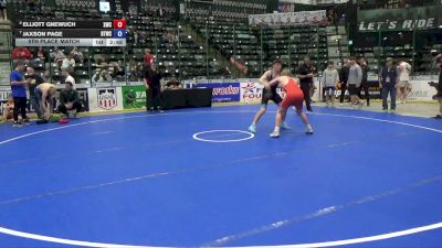 138 lbs 5th Place Match - Elliott Gnewuch, Xavier Wrestling Club vs Jaxson Page, BTWC