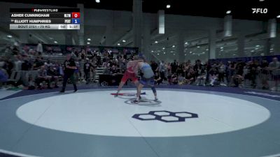 79 kg Quarters - Asher Cunningham, NLWC/TMWC vs Elliott Humphries, Pennsylvania RTC
