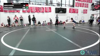 43-46 lbs Consolation - Amelia Mairel, Perry Wrestling Academy vs Robyn Dunn, Ponca City Wildcat Wrestling