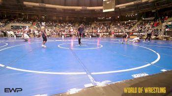 73 lbs Semifinal - Evan Thiele, MANTANONA-TC vs RJ Cabrera, Gladiator Wrestling Club