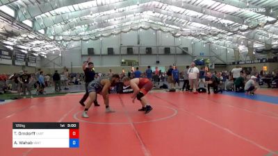 125 kg Round Of 32 - Tate Orndorff, Utah Valley RTC vs Ali Wahab, Virginia Beach Regional Training Center