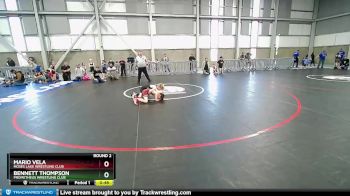 50-52 lbs Round 2 - Mario Vela, Moses Lake Wrestling Club vs Bennett Thompson, Prometheus Wrestling Club