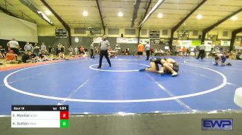 182 lbs Rr Rnd 2 - Ethan Montiel, Rogue Warrior Wrestling vs Kameron Sutton, Rogue Warrior Wrestling