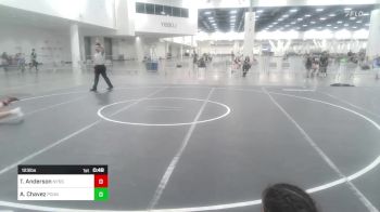 123 lbs Consolation - Tinley Anderson, Nyssa Mat Club vs Alison Chavez, Pounders WC