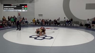 105 lbs Round 2 (6 Team) - Cameron Bartlow, Legacy National Team vs Ryder Ascherl, California Black