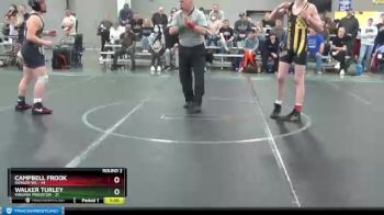 140 lbs Round 2 (6 Team) - Walker Turley, Virginia Predator vs Campbell Frook, Ranger WC