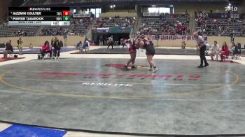 235 lbs Cons. Round 3 - Jazzmin Coulter, Taylor County vs Porter Tagarook, Boyle County