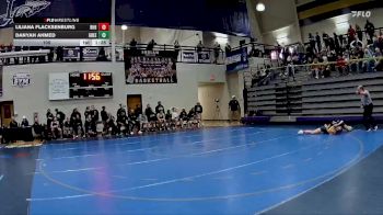 105 lbs Semis & 1st Wb (8 Team) - Danyah Ahmed, Greenbrier vs Liliana Flacksenburg, Richmond Hill HS