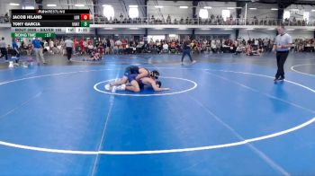Silver 165 lbs Champ. Round 2 - Tony Garcia, Unattached vs Jacob Hiland, Loras