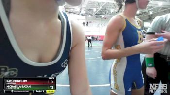 110 (112) Champ. Round 3 - Evie Kim, Berean Christian vs Svea Gonzalez, Benicia