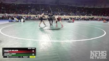 4A-190 lbs Cons. Semi - Shane Lundy, Bridge Creek vs Marcus Wilson, Clinton