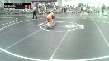 130 lbs Rr Rnd 2 - Tucker Adams, Prescott Valley Bighorns vs Danil Litvinov, Savage House WC