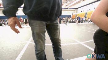 64-67 lbs Quarterfinal - Noah Muskrat, Harrah vs Tye Thompson, D3 Wrestling Cluib