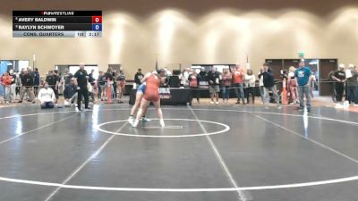 140 lbs Cons. Quarters - Avery Baldwin vs Raylyn Schwoyer