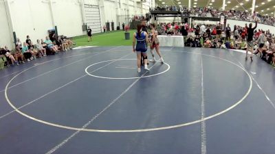 130 lbs Faith Burgess, Michigan Red vs Riley Levin, Utah