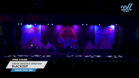 Fusion Athletics Green Bay - Blackout [2023 L1.1 Youth - PREP 3/18/2023] 2023 ASC Schaumburg Showdown & CSG Schaumburg Dance Grand Nationals