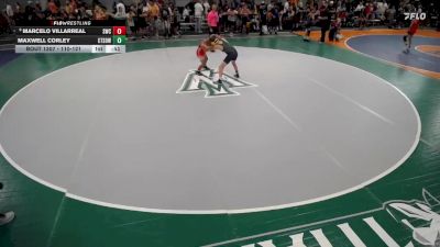 110-121 lbs Cons. Semi - Marcelo Villarreal, Sandwich Wrestling Club vs Maxwell Corley, Collum Trained School Of Wrest