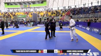 Gabriel Moura Salomao vs Thiago Dias Da Costa Marques 2025 Brasileiro Jiu-Jitsu IBJJF