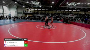 126 lbs Quarterfinal - Jack Callahan, Tewksbury vs Andrew McCarthy, Mt. Hope