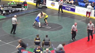 192 lbs Consi Of 16 #2 - Antonio Thompson, Plum vs Isaac Beebe, Maplewood