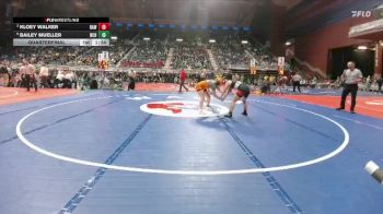 140 lbs Quarterfinal - Kloey Walker, Rawlins vs Bailey Mueller, Natrona County