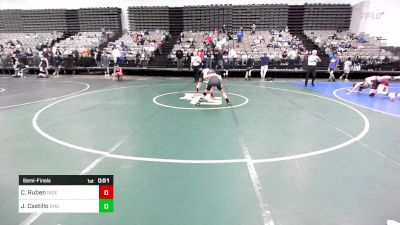 120-H2 lbs Semifinal - Caden Ruben, Independent Wrestling Club vs Justin Castillo, East Meadow