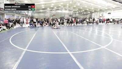 120 lbs Champ. Rd Of 32 - Reanna Spangler, Wichita Training Center vs Aiyana Smith, Thoroughbred Wrestling Academy