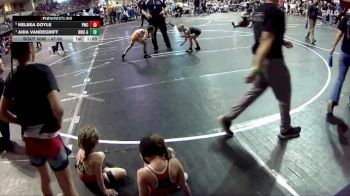47-50 lbs Cons. Round 1 - Aira Vandegrift, Beatrice Wrestling Club - Girls vs Kelsea Doyle, Pioneer Wrestling Club