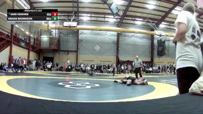 157 lbs Cons. Round 4 - Jake Hughes, Beaver Local vs Drake Morrison, Malad