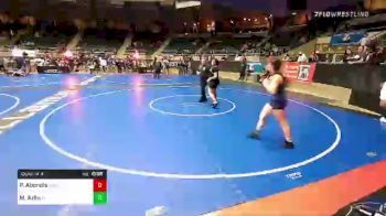 175 lbs Consi Of 4 - Paulina Abundis, HURRICANE WRESTLING ACADEMY vs Millie Azlin, Team Tulsa Wrestling Club